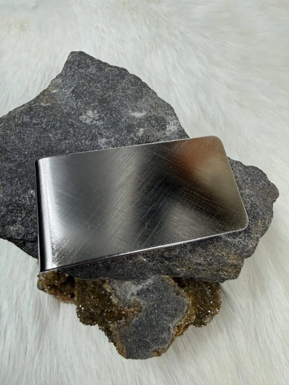 Vintage Hadley Silver Tone Money Clip 2